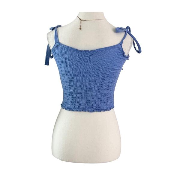 Hollister Size Small Blue Cropped Top - Picture 2 of 4